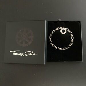 Thomas Sabo Silver Heavyweight Chain Bracelet - 7 1/4 inch, box not included